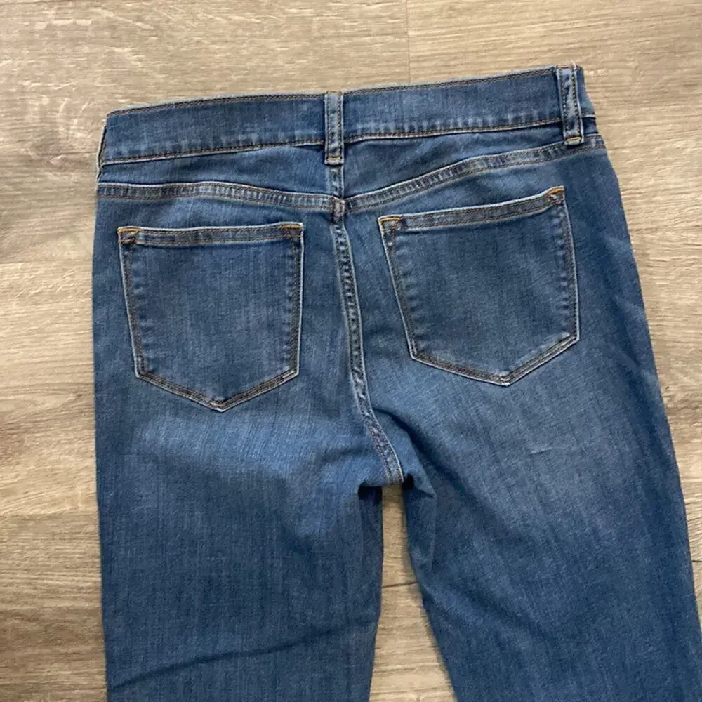J. Crew Medium Wash Soft Skinny Ankle Jeans with Stretch Size 26
